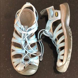 Keen shoes light blue